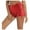 Red, variant on Sngxgn Women's Cotton Shorts, Pull-on Gym Shorts Casual Shorts(Black,M)