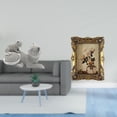thumbnail image 2 of Cat Statue Tabletop Figurine Vintage Resin Animal Decor for Bedroom Living Room Office Shelf Display, 2 of 8