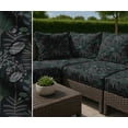thumbnail image 7 of Soimoi Printed Waterproof Taffeta Fabric - Green Leaves Pattern | 56" Wide | For Outdoor Cushions, Awnings, Table Covers & Upholstery Projects, By 2 Yard, 7 of 7