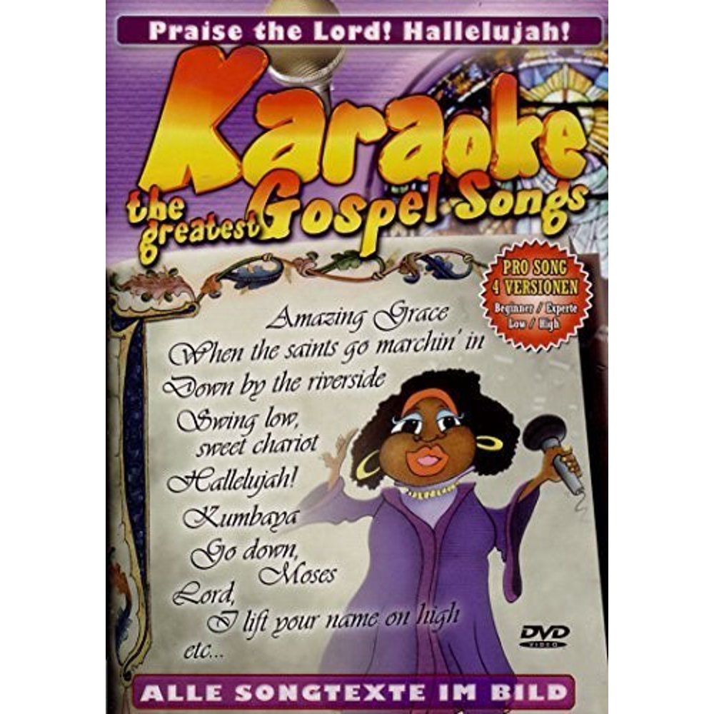 Karaoke Greatest Gospel Songs (DVD)