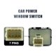 thumbnail image 4 of Interruptor Elevalunas Unique Bargains 15728438 2 Botones para Chevrolet Express 1996-2000, 4 of 10