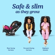Graco SlimFit 3-in-1 Car Seat, Jarret, Black