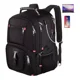 thumbnail image 1 of Mochila urbana Meeyoga YL-BB2812 color negro diseño lisa 45L, 1 of 5
