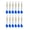 Blue, variant on BESTSKY 12Pcs Darts,Stabilized Flight Darts Metal Tip,Family Fun Dart Flights,White