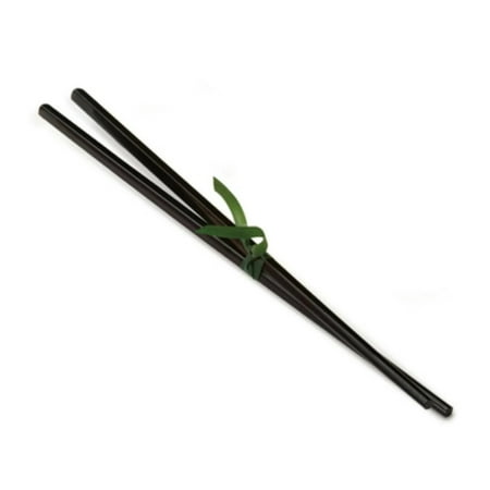 

10.75 inch Chopsticks Black Melamine 1 Pair Pack of 12