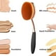 thumbnail image 5 of Brocha para base, 5 uds., cepillo de dientes, brochas de maquillaje, aplicación rápida e impecable, base en polvo y crema líquida, 5 of 5