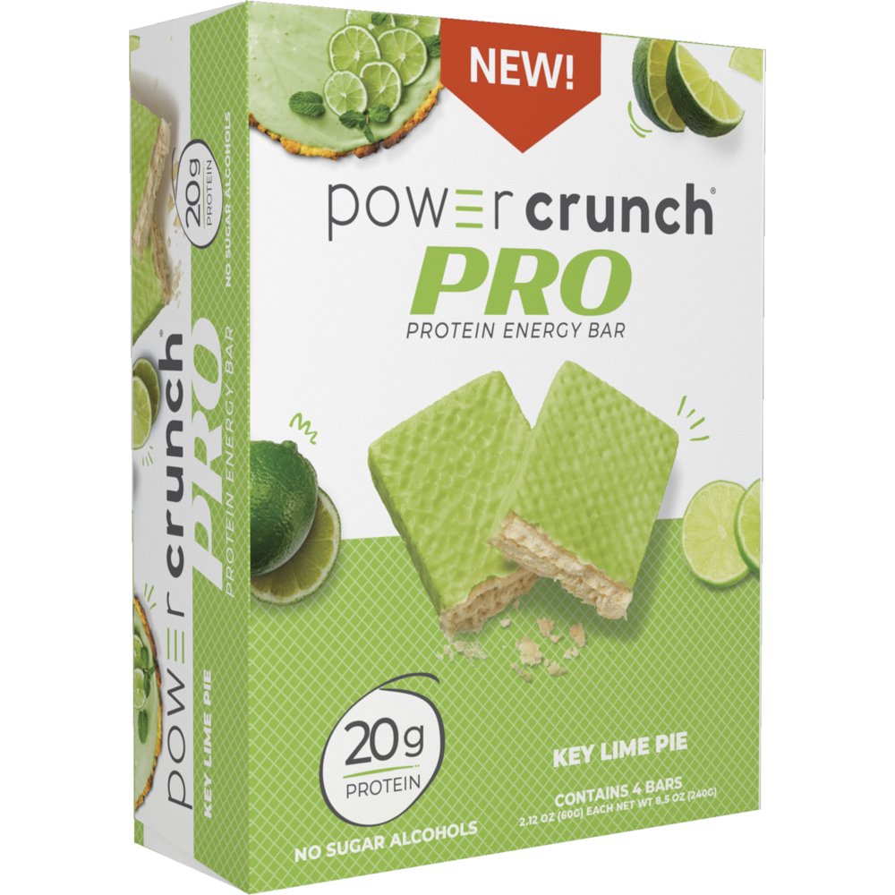 Power Crunch PRO Protein Energy Bar Key Lime Pie, 8.2 oz, 4 count