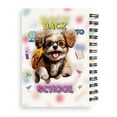 thumbnail image 2 of Back to School Cute Shih Tzu Spiral Bound Journal Lion Dog Lover Gifts 5x7in Spiral Notebook - 13010, 2 of 5