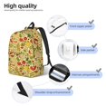 thumbnail image 4 of Salouo Fruits And Vegetables for Travel Backpack for Men Women,Casual Laptop Backpack Daypack Business Work Bag for Travel、Hiking、Weekend -Medium, 4 of 5