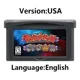 thumbnail image 1 of GBA Game Cartridge 32 Bit Video Game Console Card Series Crown Clover Unbound Quetzal Glazed Gaia, 1 of 5