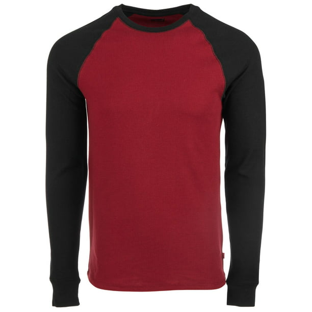 Hassy Proposal Odysseus Levi's Men's Long Sleeve Thermal T-Shirt (Dark Red, S) - Walmart.com