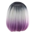 thumbnail image 2 of human hair wigs for women Hair Color Natural Wigs Fashion Dyeing Short BOB Mix Synthetic For Women Full wig, 2 of 5