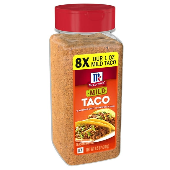 McCormick Mild Taco Seasoning TMA3 Mix, 8.5 oz