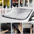 thumbnail image 3 of Parasol para Parabrisas de Automóvil: Pantalla de Aislamiento Térmico Protectora UV Giratoria y Plegable de 360° Diseño de Almacenamiento Compacto Ajuste Universal para Sedanes, 3 of 6