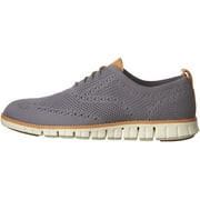 Cole Haan Mens Zerogrand Stitchlite Wingtip Oxford 7 Ironstone/Ivory