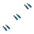 thumbnail image 4 of Amortiguador de Metal Bewildely 2 uds para coche RC 1:28 MINI-Q9 Azul, 4 of 6