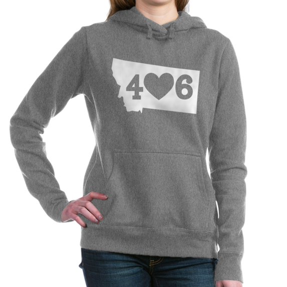 CafePress - Montana 406 - Pullover Hoodie, Classic & Comfortable Hooded Sweatshirt