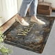 thumbnail image 4 of Felpudo de diatomita | Felpudo antideslizante y absorbente de agua | Felpudo vintage de silicona para baño | Alfombra antideslizante de secado rápido para entrada, cocina y balcón, 4 of 5