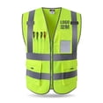 thumbnail image 4 of Chaleco de seguridad Sunnimix con rayas reflectantes tamaño 3 XXL para ropa de trabajo, 4 of 8
