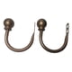 thumbnail image 4 of Abrazaderas para Cortinas paquete de 2 unidades Sujetar Clips de Sujeción fuerte marrón, 4 of 7