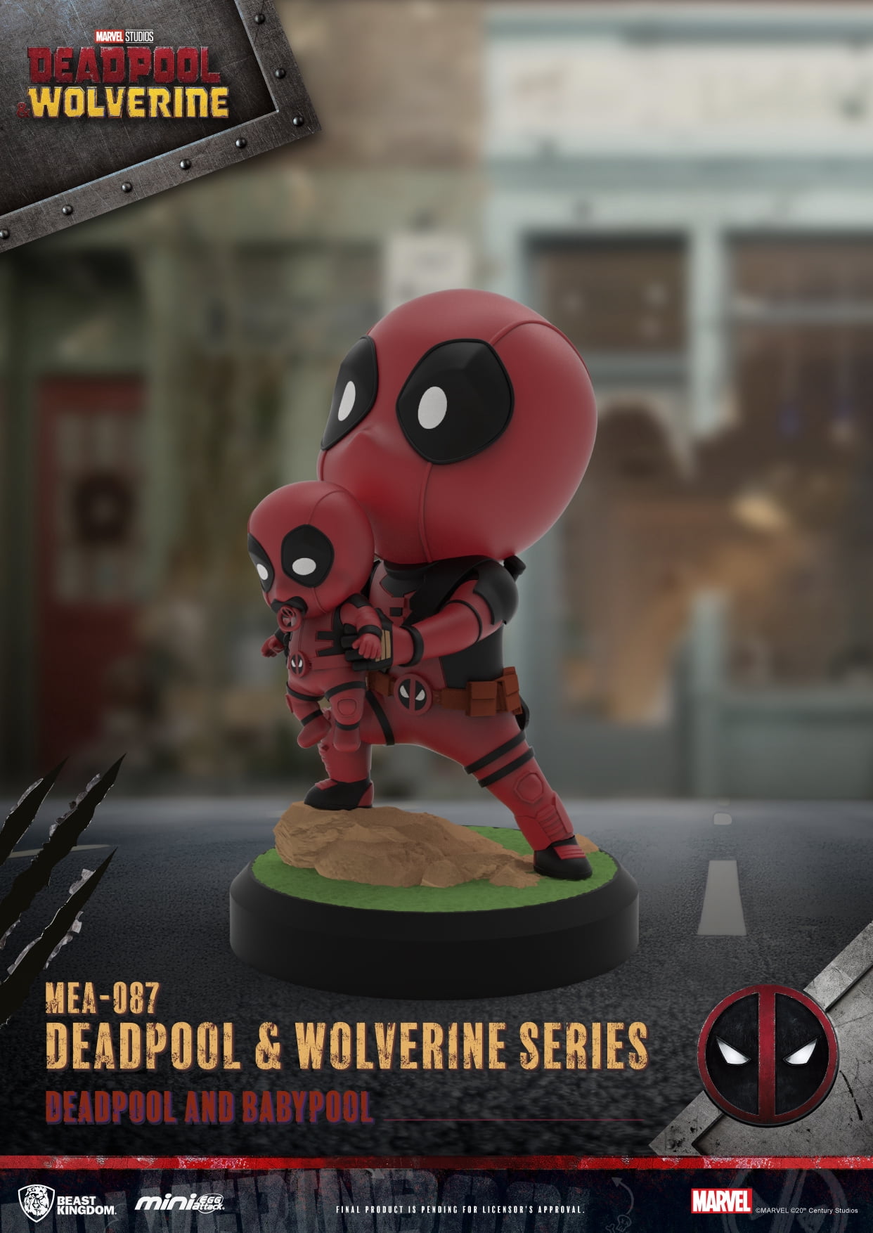 Deadpool & Wolverine series Blind box set (6pcs)