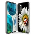 thumbnail image 3 of MUNDAZE LG Stylo 6 Cute White Daisy Red Ladybug Double Layer Phone Case Cover, 3 of 5