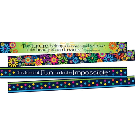UPC: 0704068009165 | Barker Creek Italy Double-Sided Trim with Quotes Set (4 designs) – 70 Feet