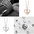 thumbnail image 5 of Clearance Jewelry Under $5 VerPetridure Mother and Child Love Heart Pendant Necklace Jewelry Gifts for Grandmother Mom, 5 of 7