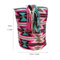 thumbnail image 2 of Sacs à Main Colombiens, Mochila Wayuu, Sac Seau Fait à la Main en Coton Colombien 100 % Original (25#), 2 of 6