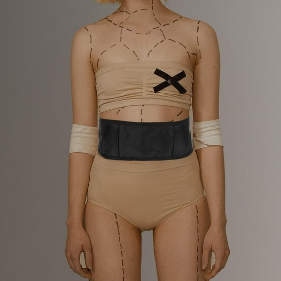 DINHEAROM Back Braces for Men and Women Black 1Pack 15.7x3.9x0.8in