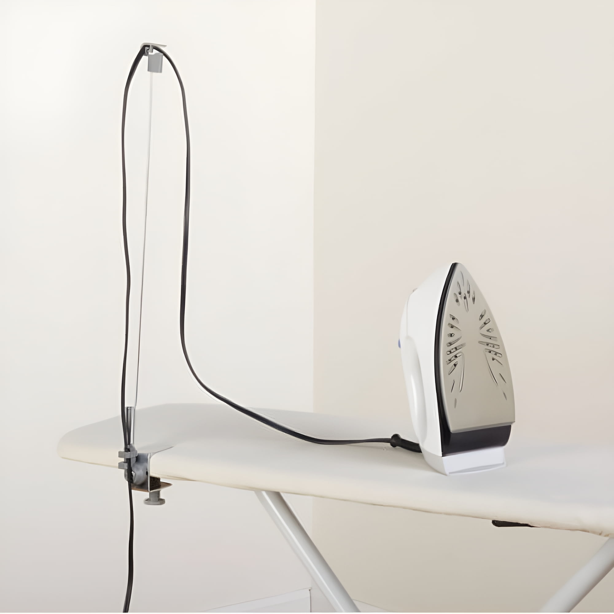 Household Essentials 175 Flexible Iron Cord Minder Silver Powder Coated | Tunisia