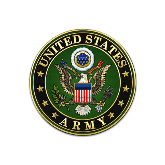United States Army Logo Birthday Edible Image Icing Cake Topper for Quarter Sheet Cake, by TNCT