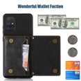 thumbnail image 4 of Feishell Crossbody Wallet Women Case for Samsung A51 4G,[RFID Blocking] Credit Card Holder Phone Case with Strap,PU Leather Purse with Lanyard Bling Flip Cover for Samsung Galaxy A51 4G, Black, 4 of 10