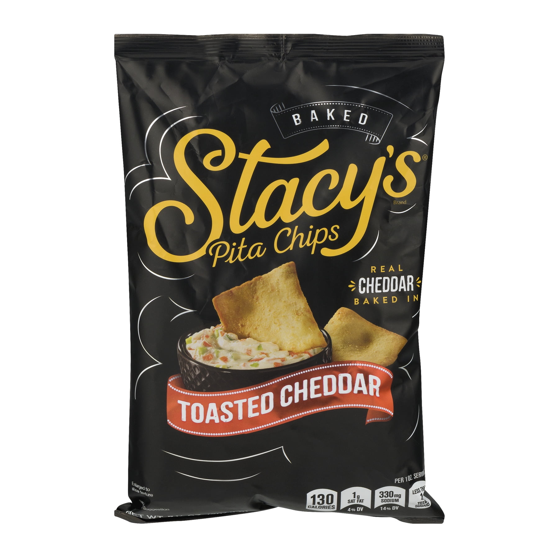 Stacy's Baked Toasted Cheddar Pita Chips, 7.33 Oz.