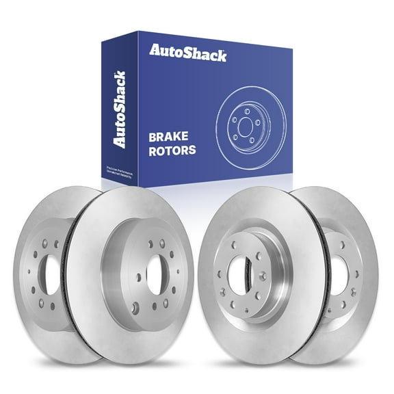 AutoShack Front & Rear Brake Rotors | Replacement For 2007-2015 Mazda CX-9 3.5L 3.7L V6 AWD FWD | 4-PC Set