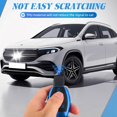 thumbnail image 3 of Key Fob Cover Compatible with Mercedes-Benz CLS CLK AMG GLC GLE GLS ML SL SLK A C E R S G Keychain Case Holder Protector,D-Blue, 3 of 6