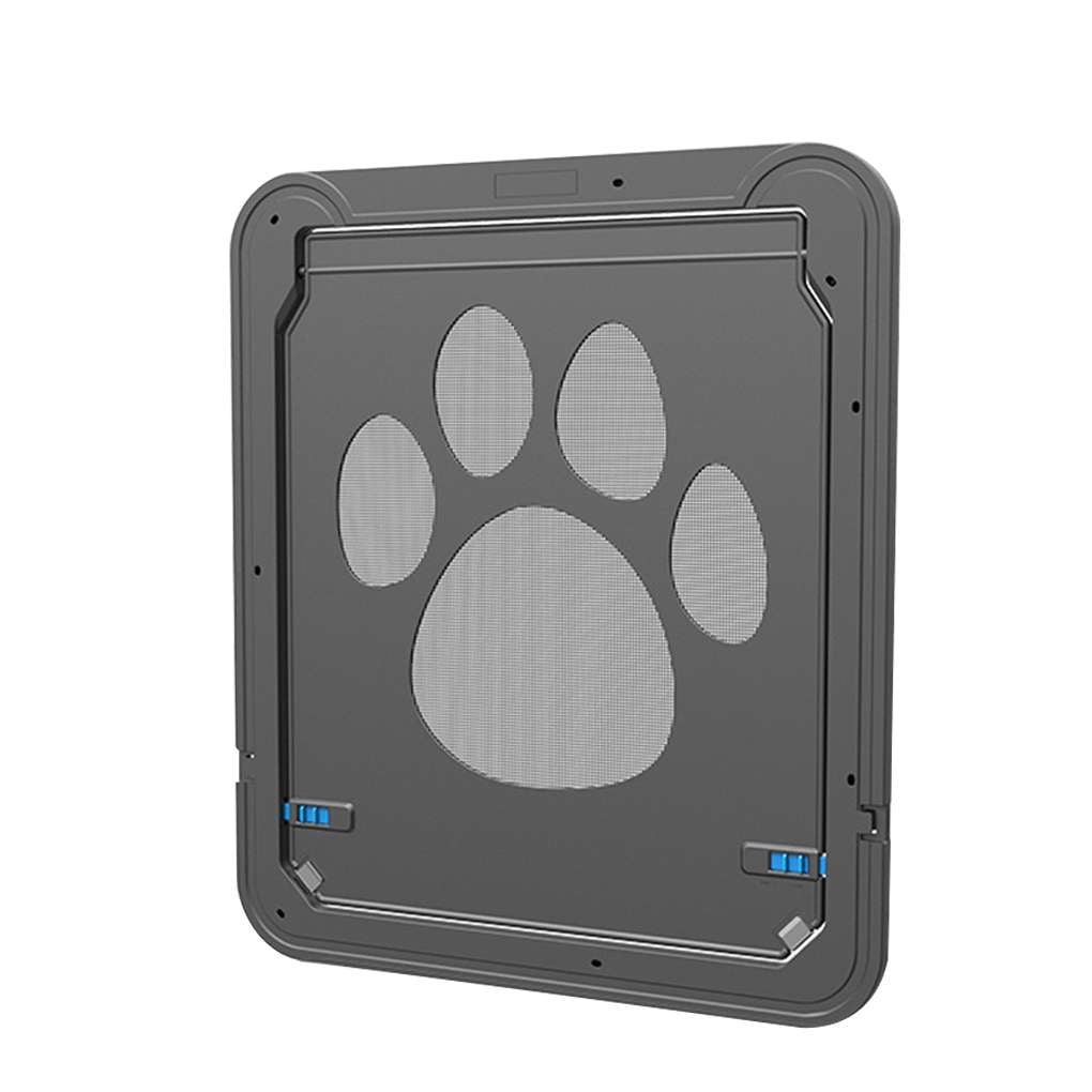 VONKY ABS Automatical Pet Gates Cats Door for Screen Window Home Cottage Nylon Mesh Puppy Kitten