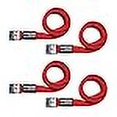 thumbnail image 3 of Boucles de Sangles - Sangles d'Arrimage à Serrage, cAM cargo Utilitaires - 1 Sangle Grand Robuste (72 cAM - Lot de 4, Rouge), 3 of 4