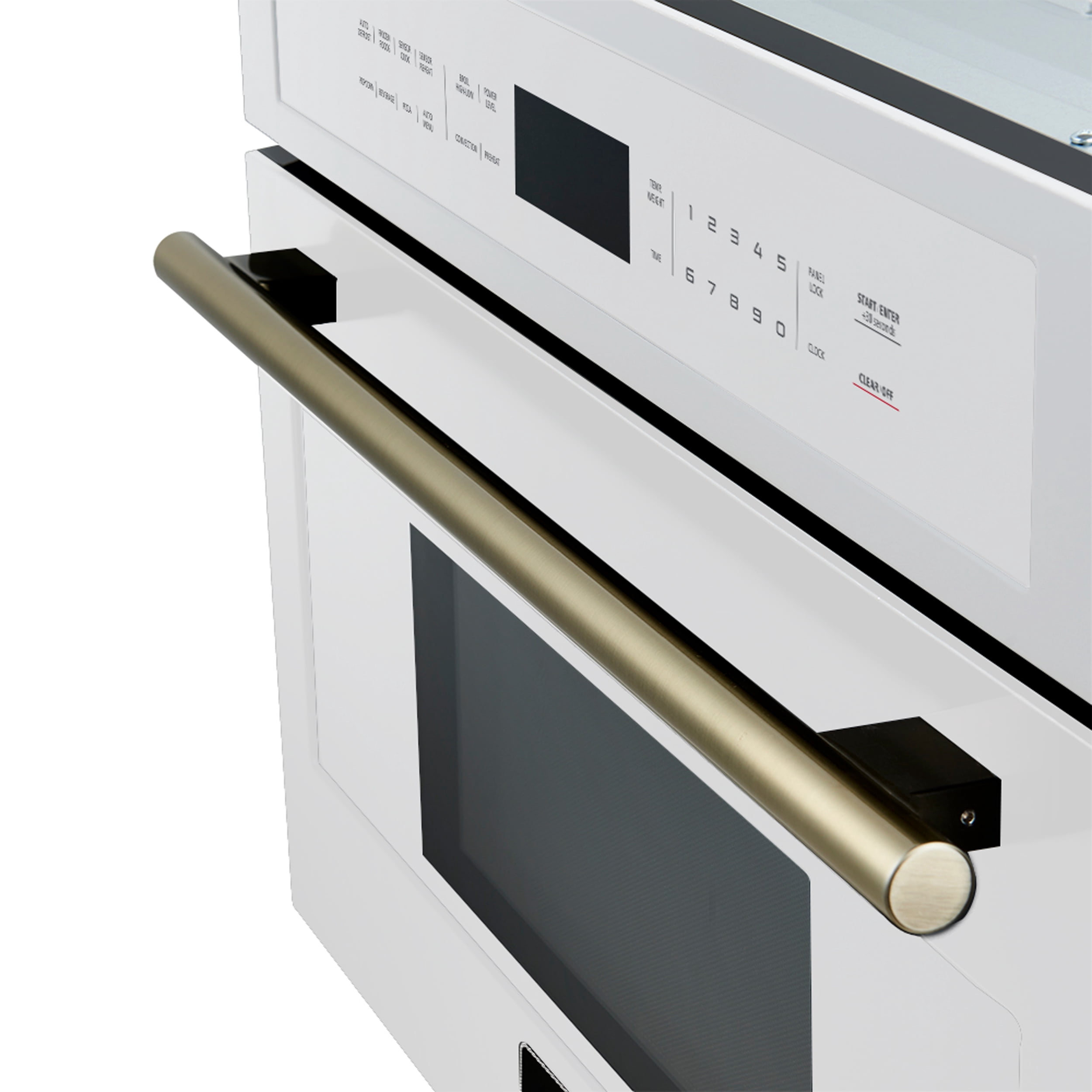 Forno Oliena Espresso White 30 Inch 1750 Watt Compact Oven & 1000 Watt Microwave, 1.6 cu. ft.