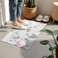 thumbnail image 4 of White Christmas Snowman Pattern Door Rugs,Washable Non Slip Door Mats Indoor,Decorative Door Mats,Entry Mat Indoor for Entrance,Bedroom,Kitchen,Bathroom,16"x24", 4 of 6