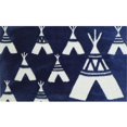 thumbnail image 1 of Rug Market 74146B 2.8 x 4.8 ft. Teepee Area Rug - Navy & White, 1 of 1