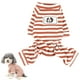 thumbnail image 1 of Ropa para mascotas, ropa a rayas para perros, ropa transpirable cómoda de cuatro patas para mascotas MFZFUKR l, 1 of 6
