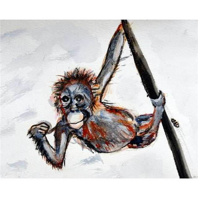 Betsy Drake KT436 16 x 25 in. Betsys Monkey Kitchen Towel