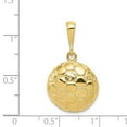 thumbnail image 3 of 10k SOCCER BALL CHARM in 10k Yellow Gold, 3 of 3