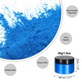 thumbnail image 2 of Uxcell 50g/1.8oz Poudre de Mica pour Kit de Résine Époxy, Résine de Coulée, Bleu Interférence, 2 of 6