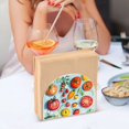 thumbnail image 3 of Yayeee Napkin Holder for Table Set of 2 Kitchen Paper Tissue Organization, Yellow Tomatoes, 3 of 8