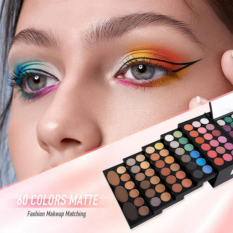 UNIFULL 190 Colors Makeup Pallet,Professional Makeup Kit for Women Full  Kit,All in One Makeup Sets for Women&Beginner,include