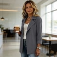 thumbnail image 7 of Jackets for Women Solid Color Spring Autumn Casual Button Down Long Sleeved Windbreaker Coat Fall Winter Track Jackets with Pockets 2026 Fall Coat Tops, 7 of 7