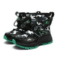 thumbnail image 4 of REDARER Winter Boots for Kids, Thickened Plush Lined Snow Boots with Secure Closure, Solid Color Non-Slip Outdoor Shoes,Size:11-11.5 Years, 4 of 9