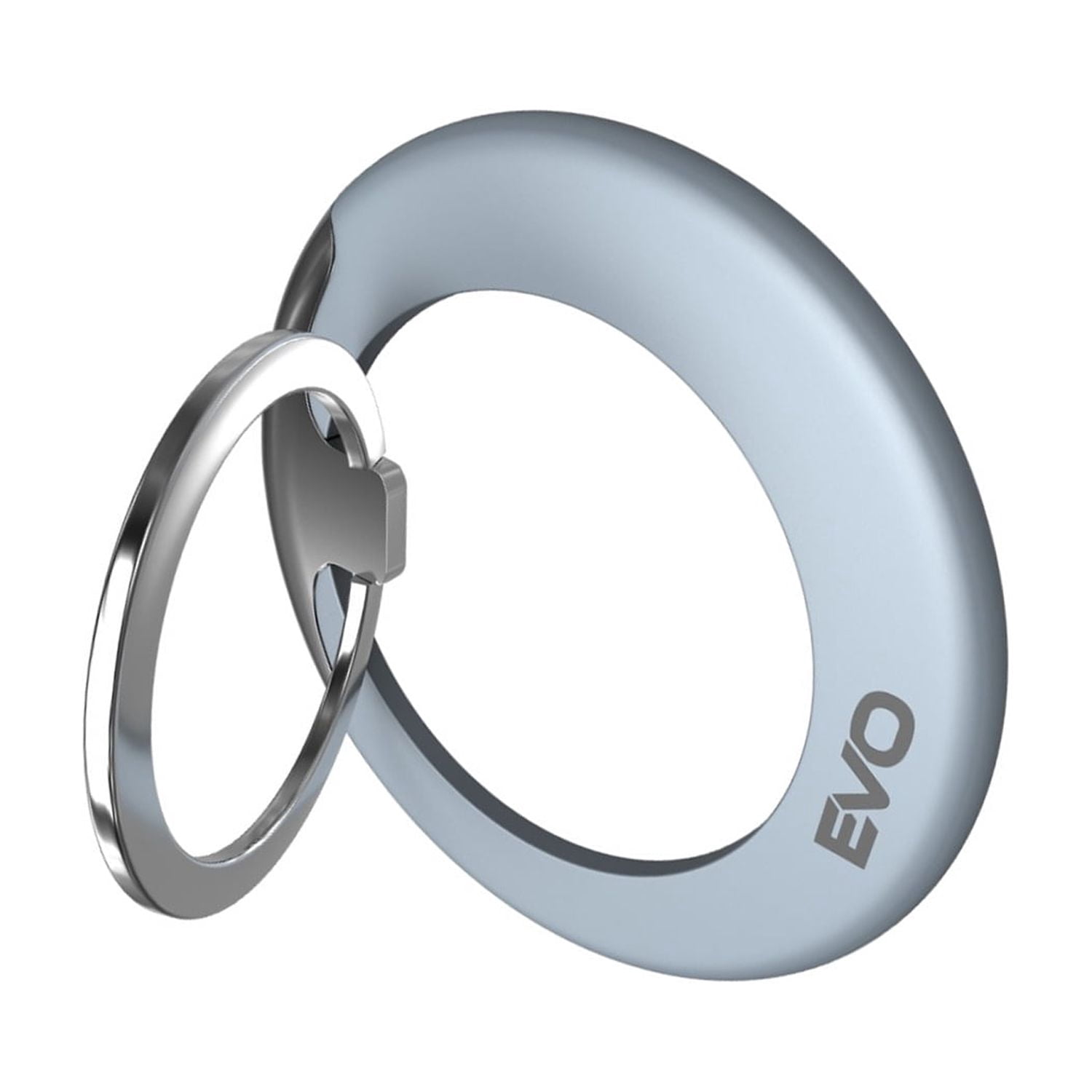 EVO PO1 Magnetic Grip Ring Stand for Wireless Charging Ready Smartphones - Blue